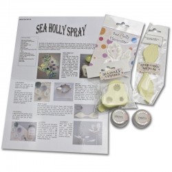 Sea Holly, sugarflower kit
